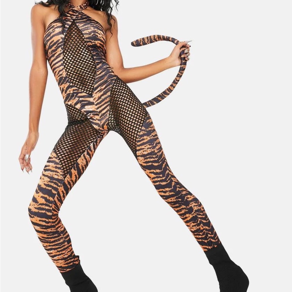 Halloween costume - tiger costume - catsuit